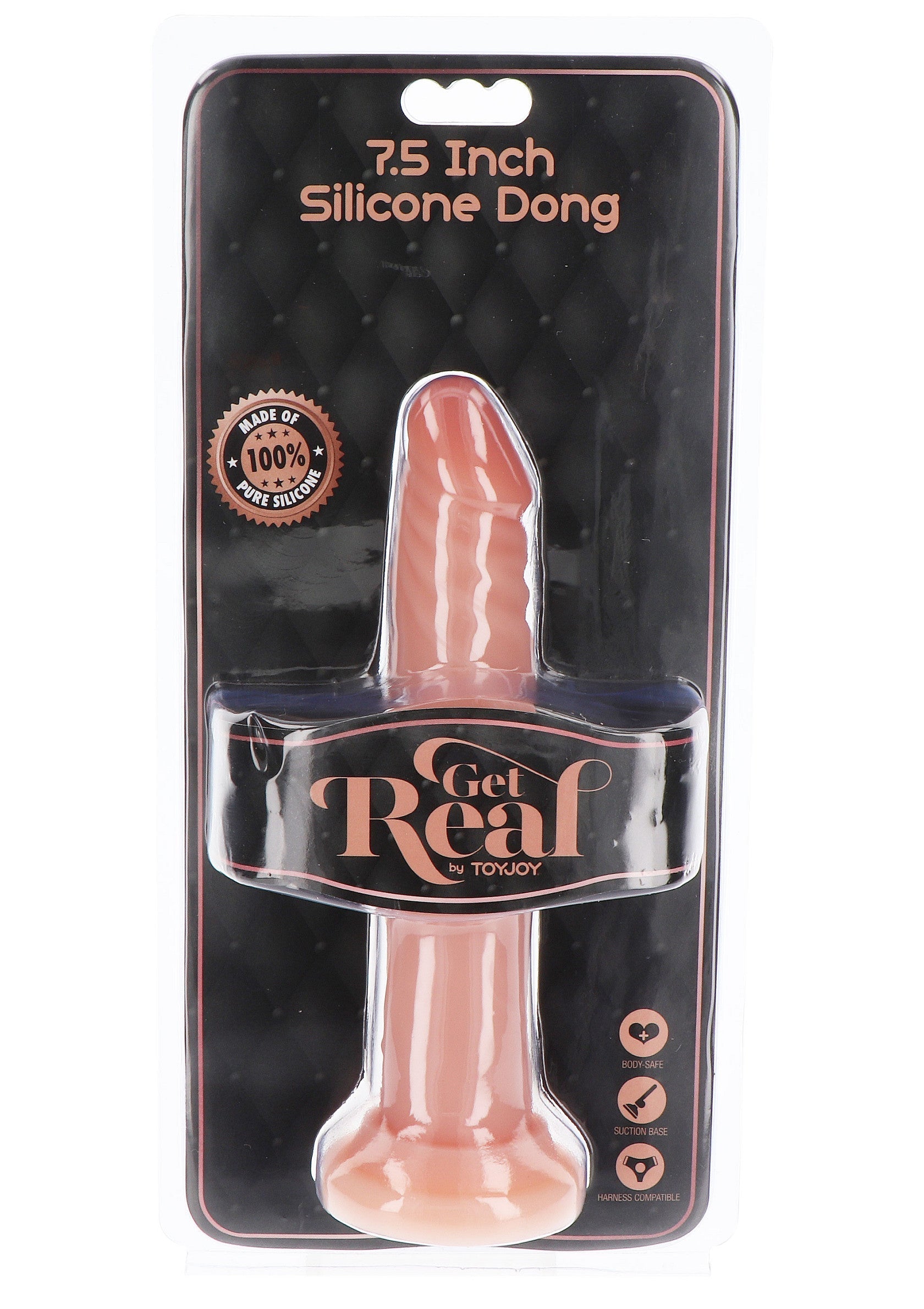 10190 toyjoy get real dong silicone 19cm