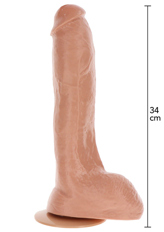 10208 toyjoy get real extreme xxxl dildo pvc 34cm