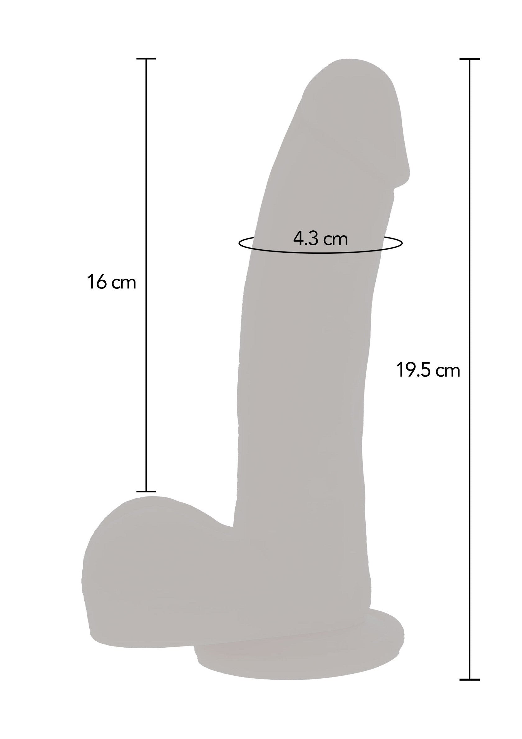10212 toyjoy get real magnetic pulse trusting dildo 195cm
