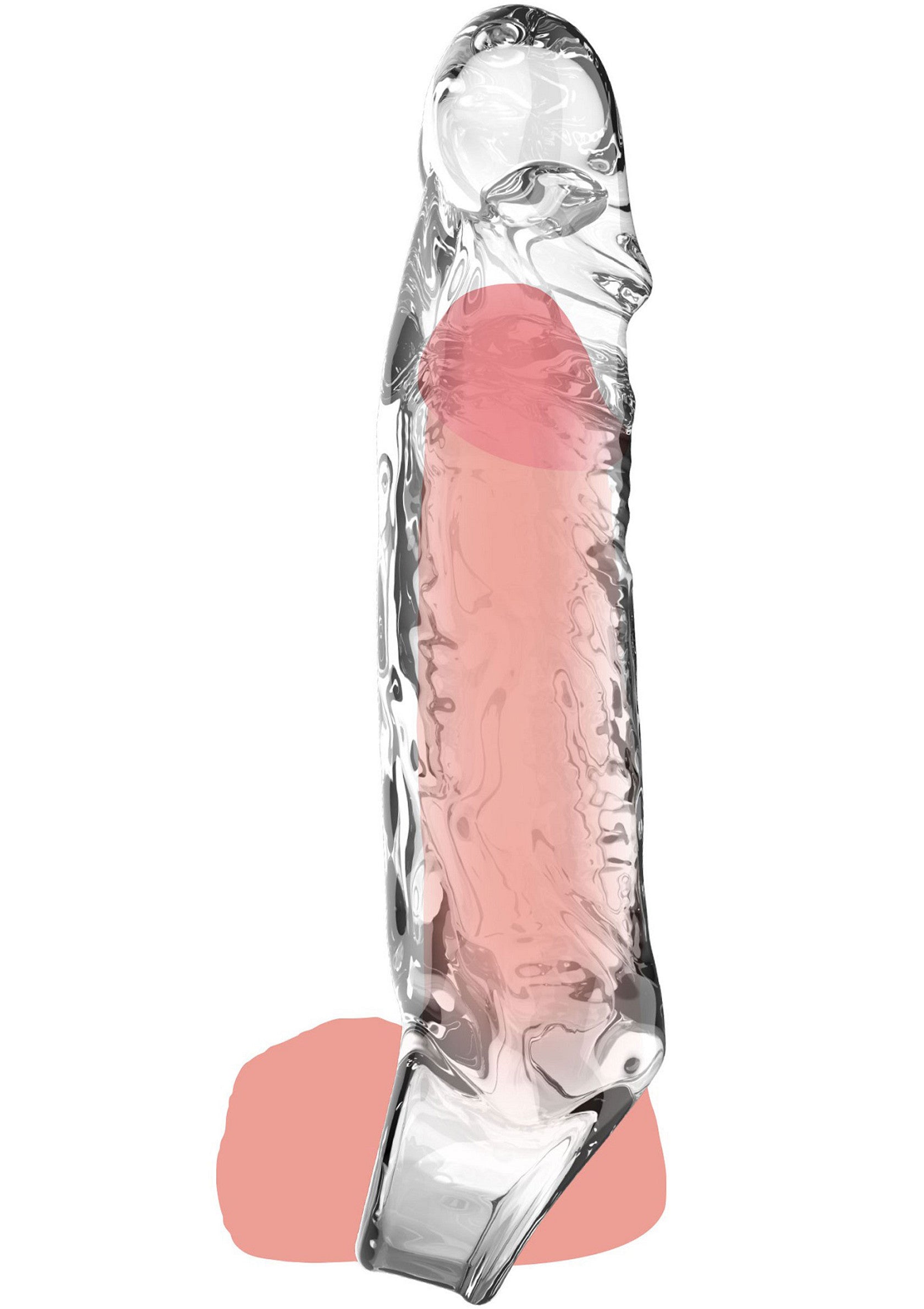 10213 toyjoy get real extension sleeve tpe medium 16cm