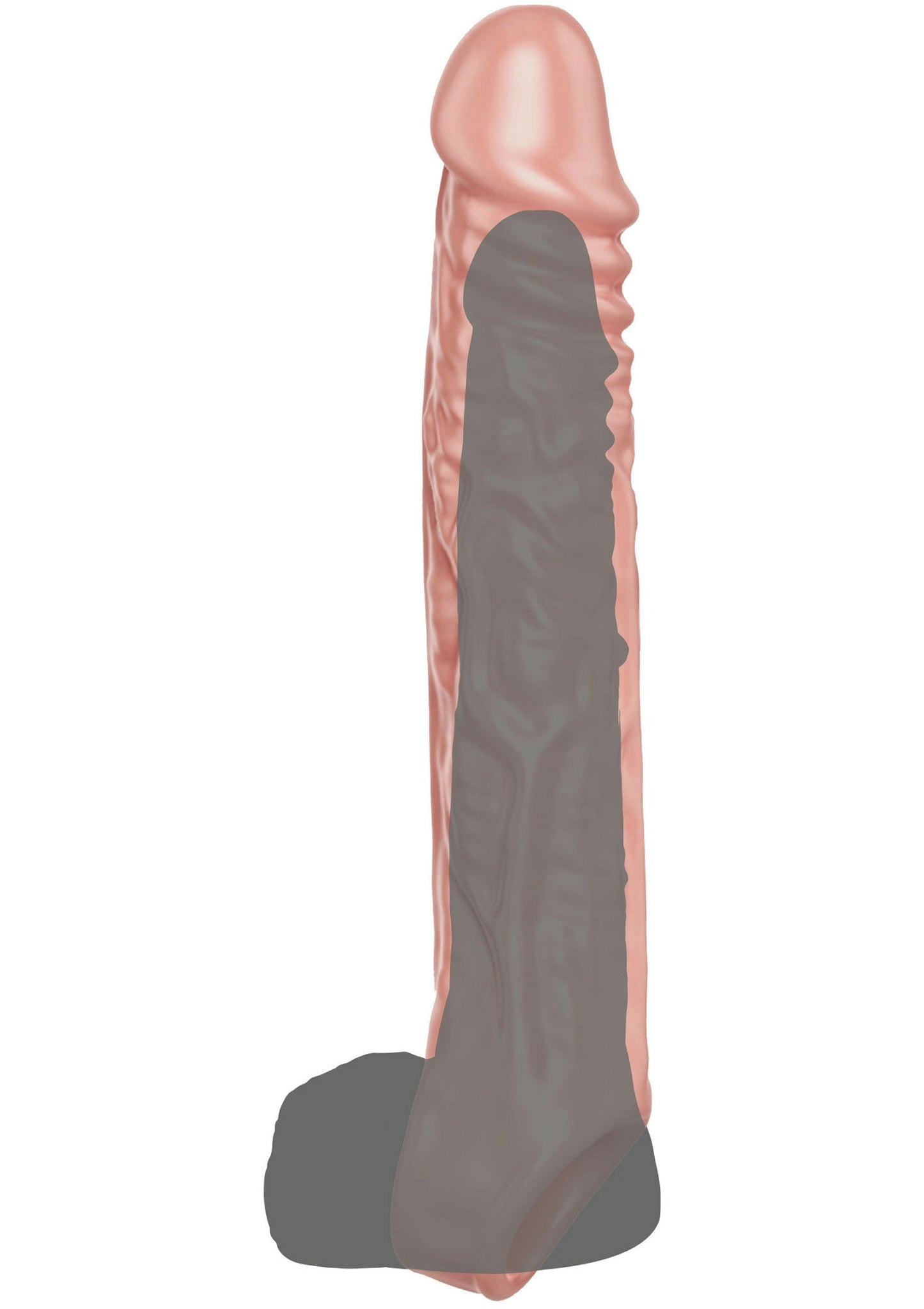 10214 toyjoy get real extension sleeve tpe large 19cm