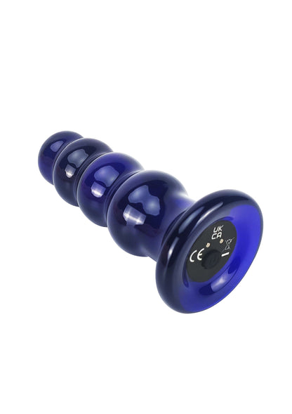 10217 toyjoy buttocks radiant vibrating glass plug