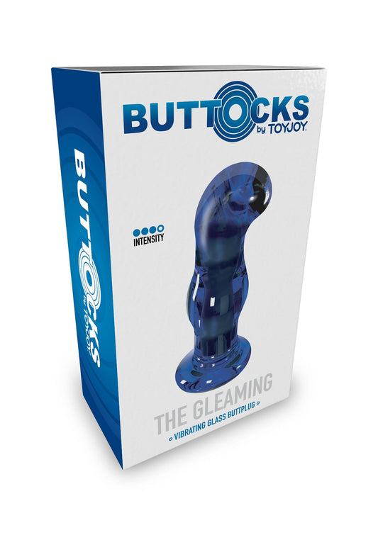 10218 toyjoy buttocks gleaming vibrating glass plug