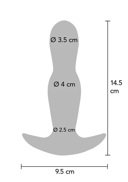10222 toyjoy buttocks the stout inflating vibr plug