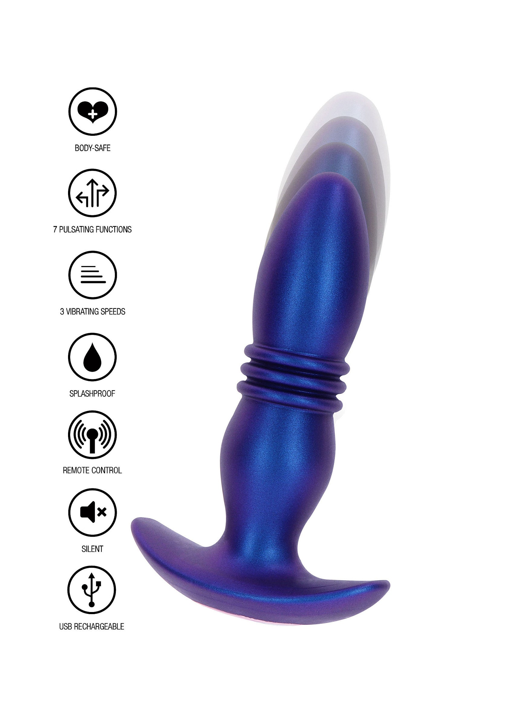 10223 toyjoy buttocks the tough thrusting vibr plug