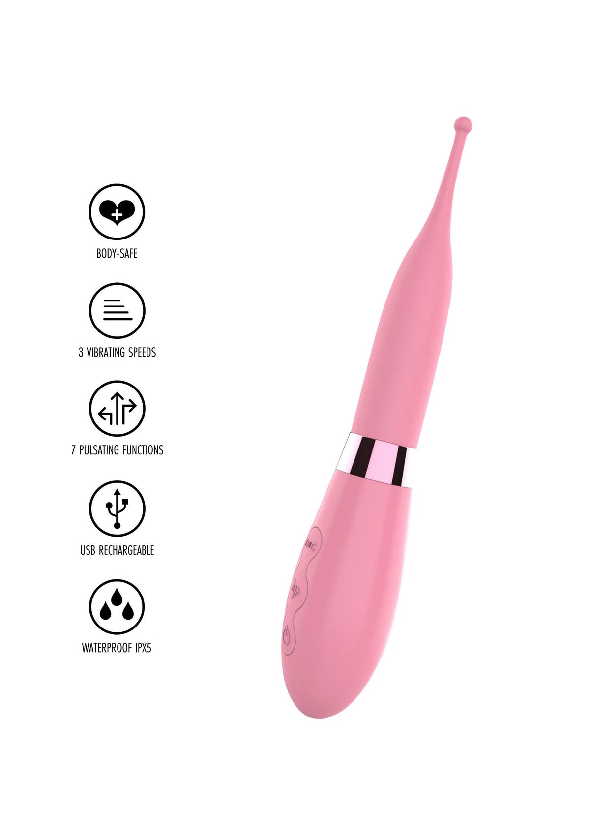10243 toyjoy love rabbit pin point fest vibrator