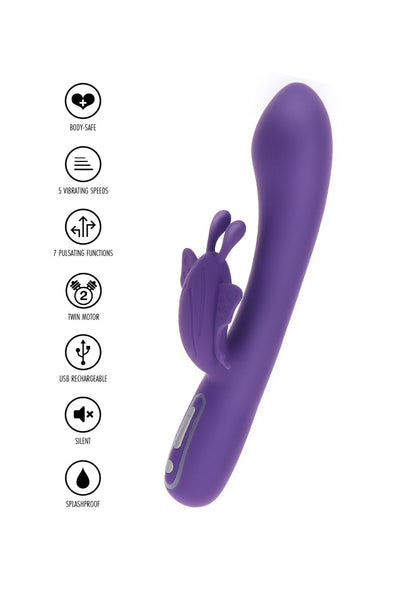 10267 toyjoy love rabbit fabulous butterfly vibrator
