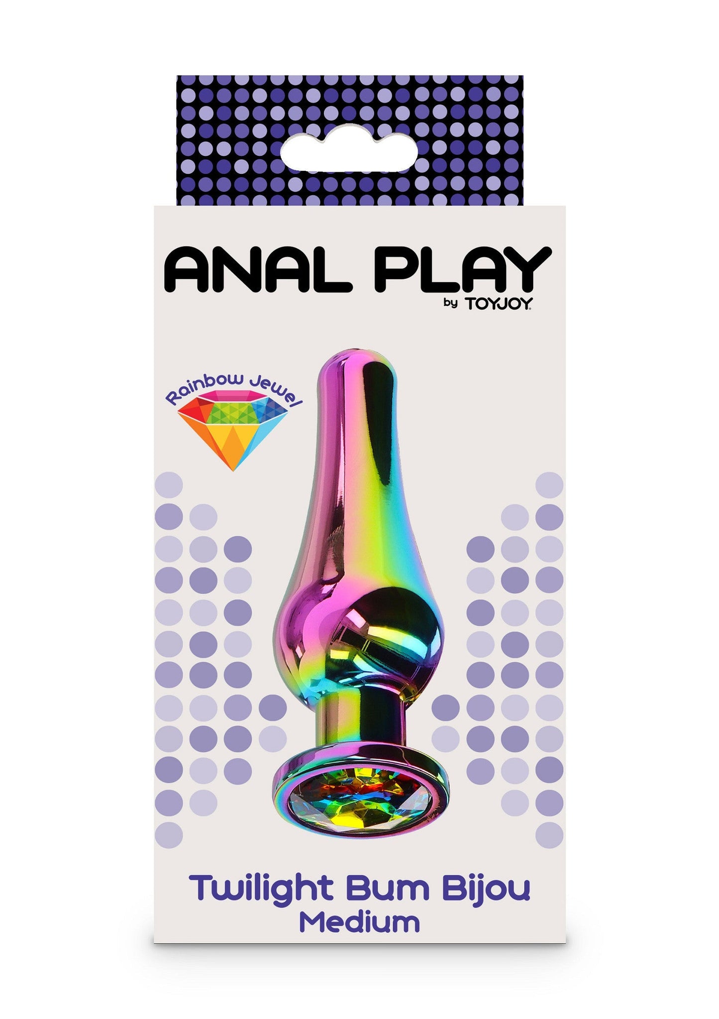 10274 toyjoy anal play twilight bum bijou medium
