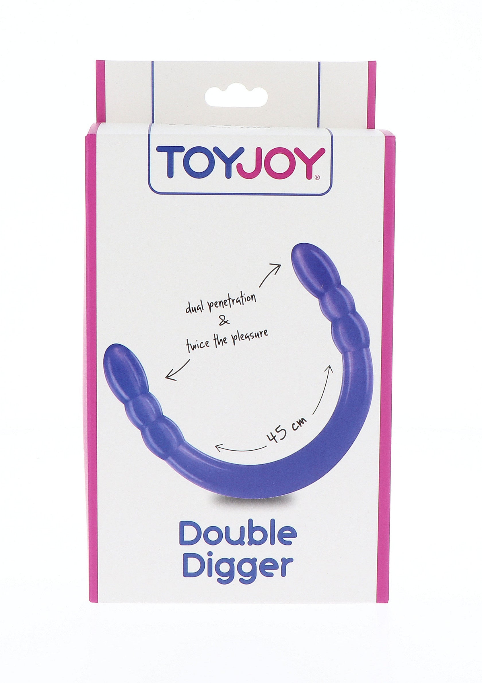 10345 toyjoy classics double digger dong 45cm