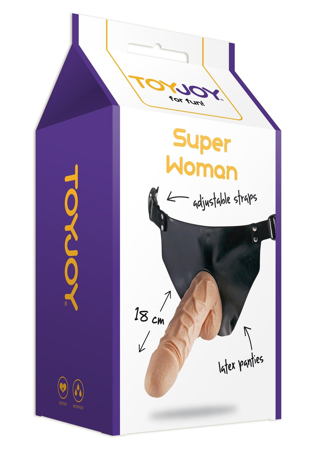 10356 toyjoy classics superwoman strap on