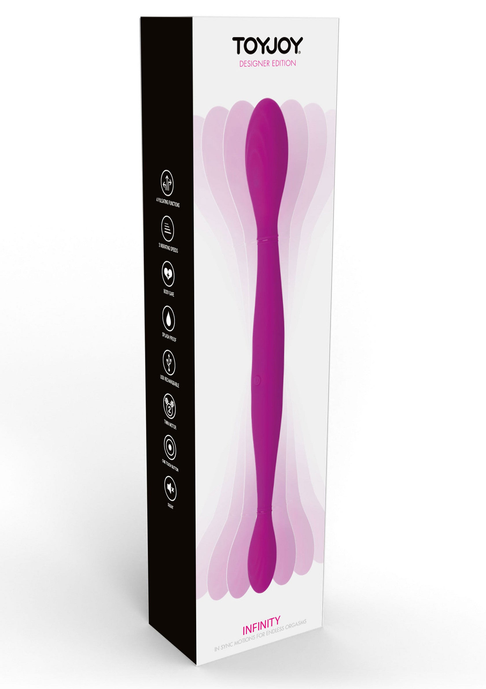 10396 toyjoy designer edition infinity double dildo