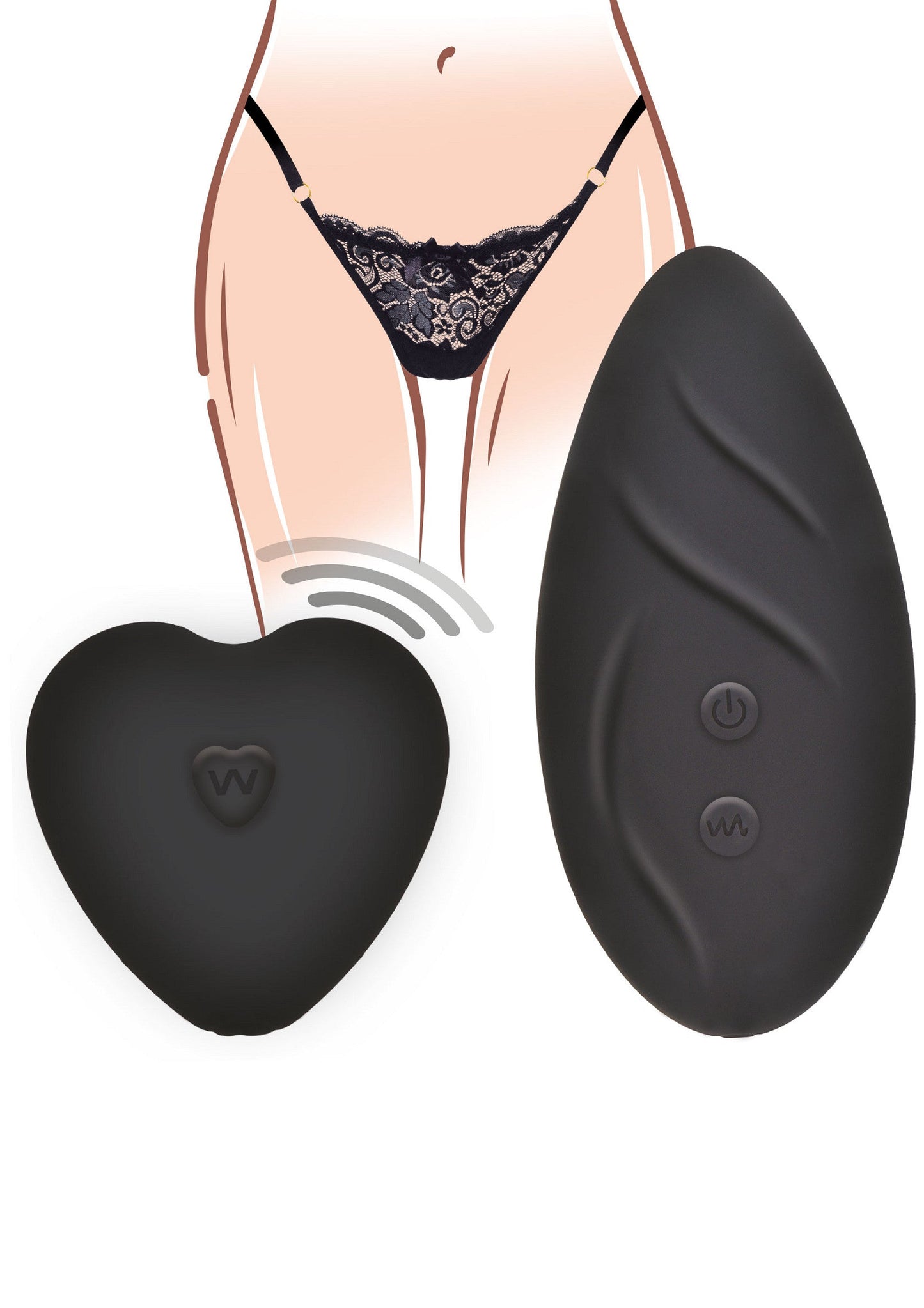 10399 toyjoy designer edition angel panty vibrator