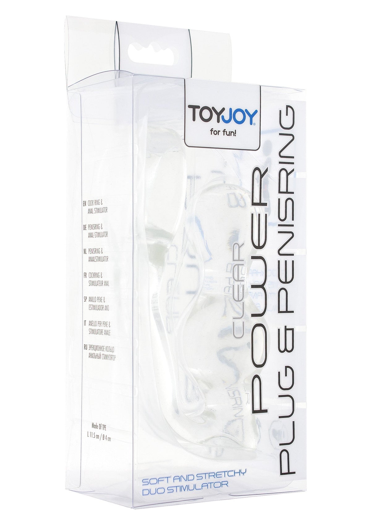 10456 toyjoy manpower power plug penisring
