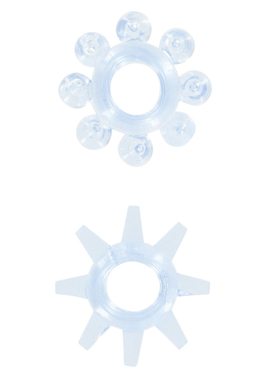 10459 toyjoy manpower power stretchy rings 2 pcs
