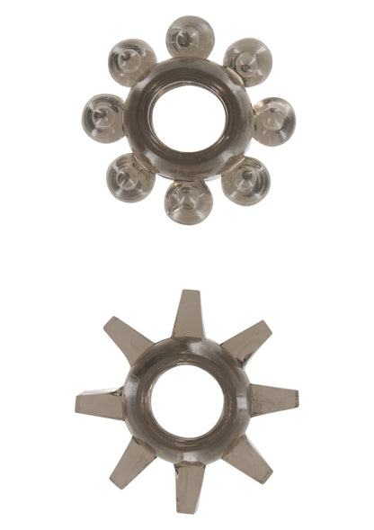 10459 toyjoy manpower power stretchy rings 2 pcs