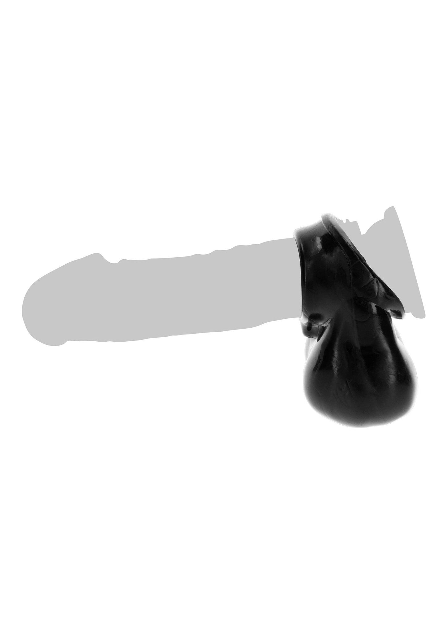 10472 toyjoy manpower penis ring with scrotum holder