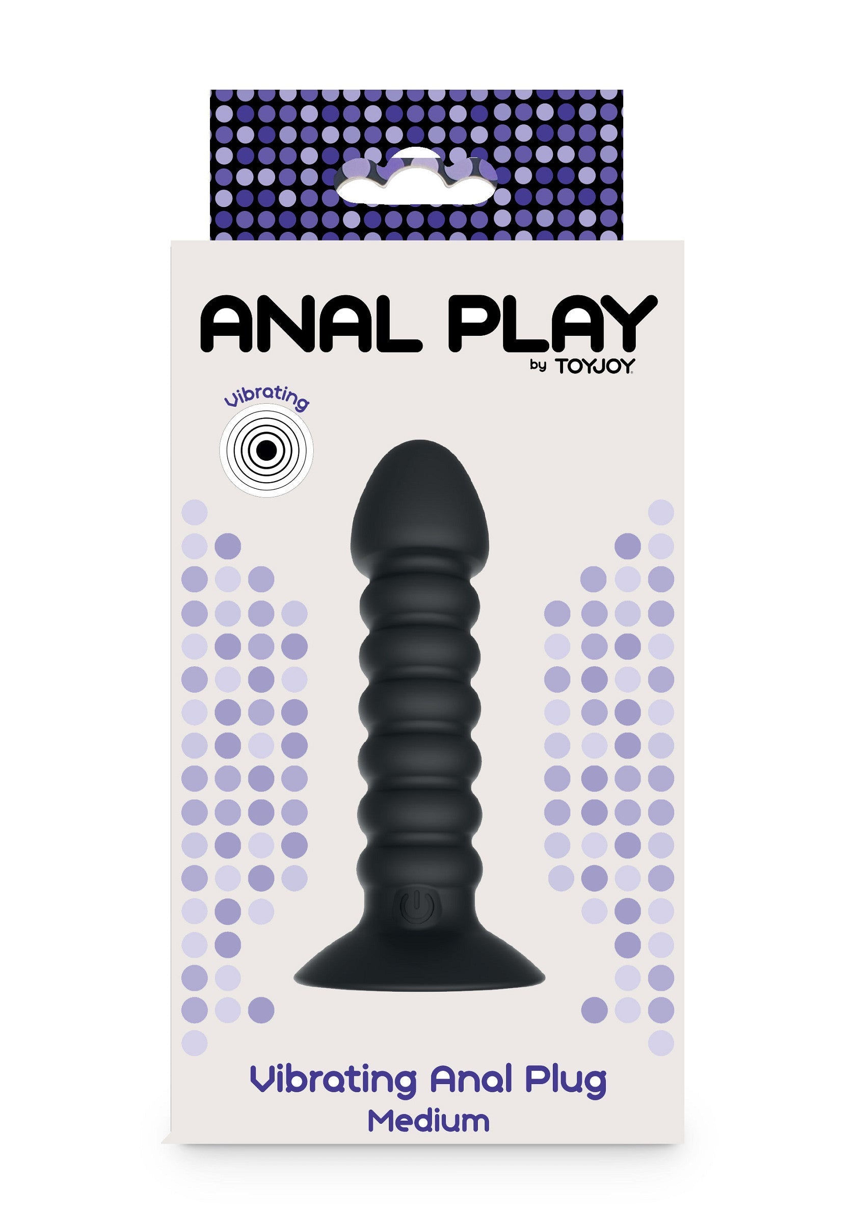 10582 toyjoy anal play vibrating anal plug medium