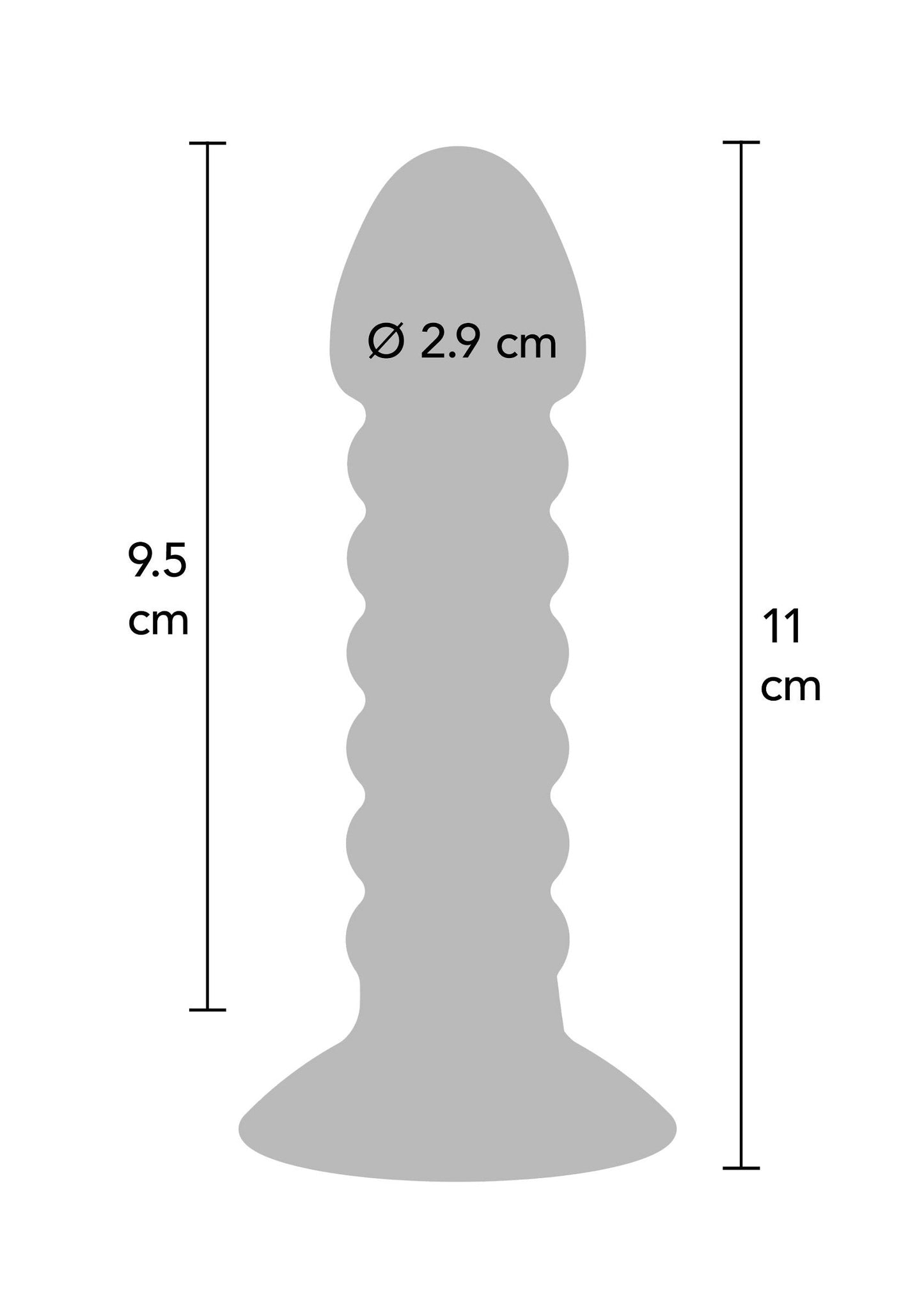 10582 toyjoy anal play vibrating anal plug medium