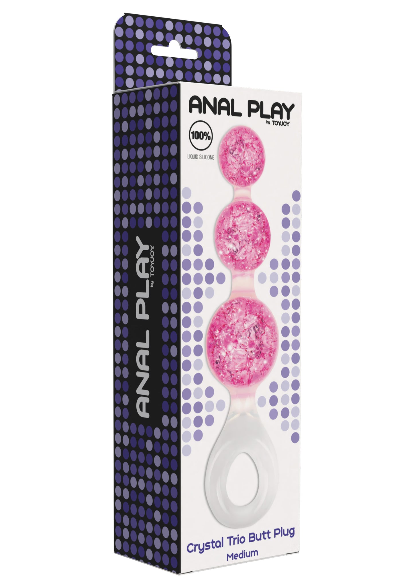 Crystal Trio Butt Plug Medium