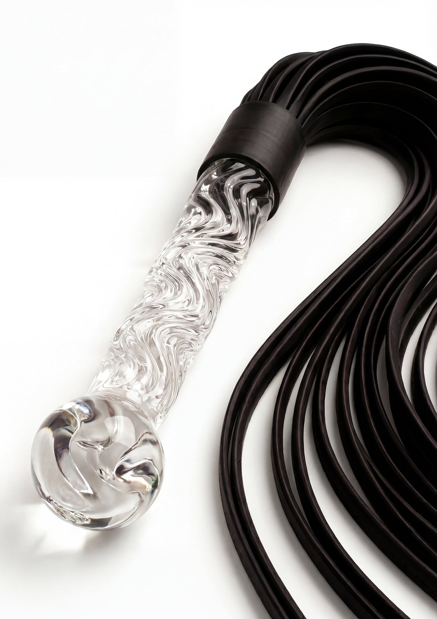 Crystal Leather Whip