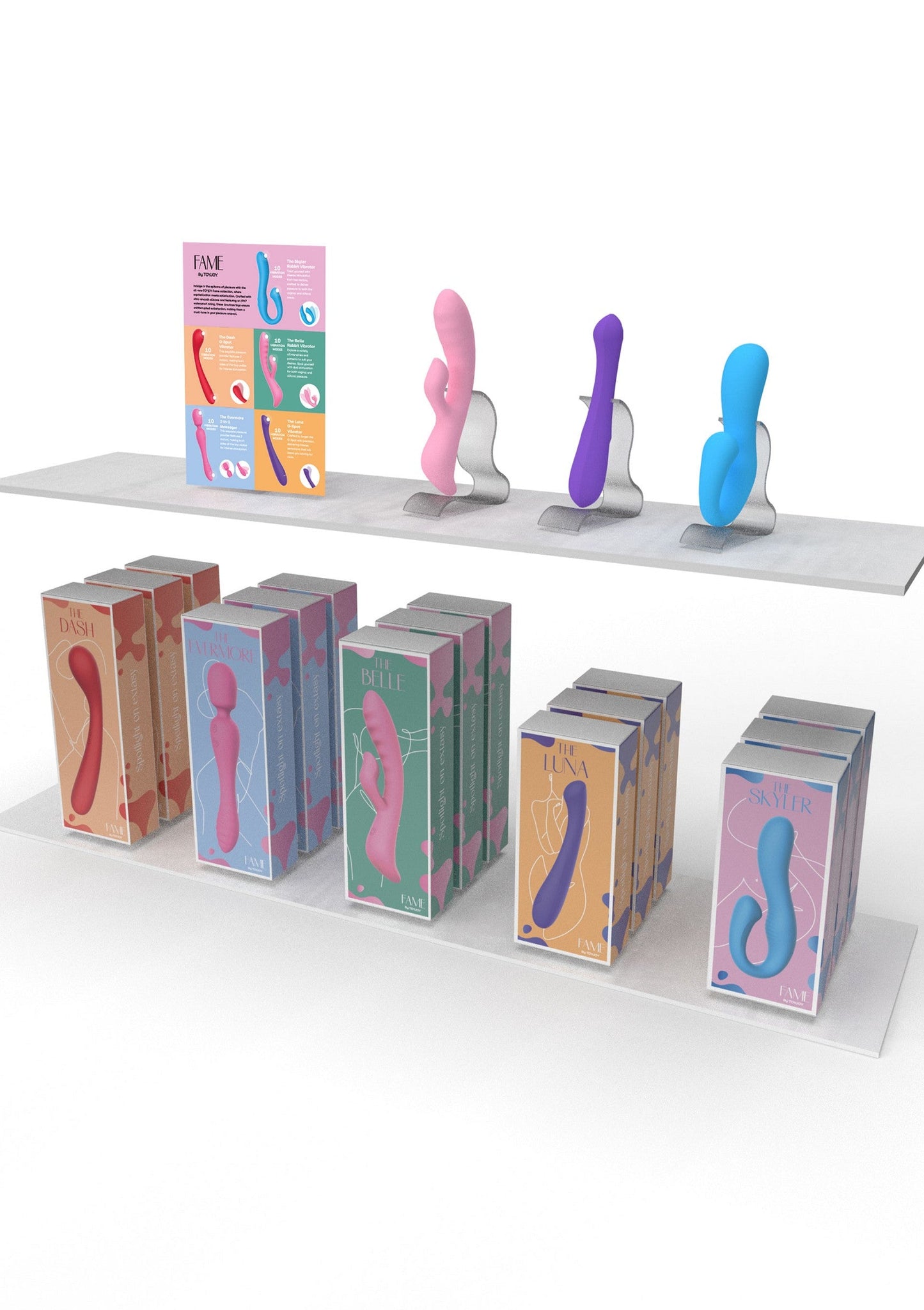 Retail Shelf Pack: ToyJoy Fame
