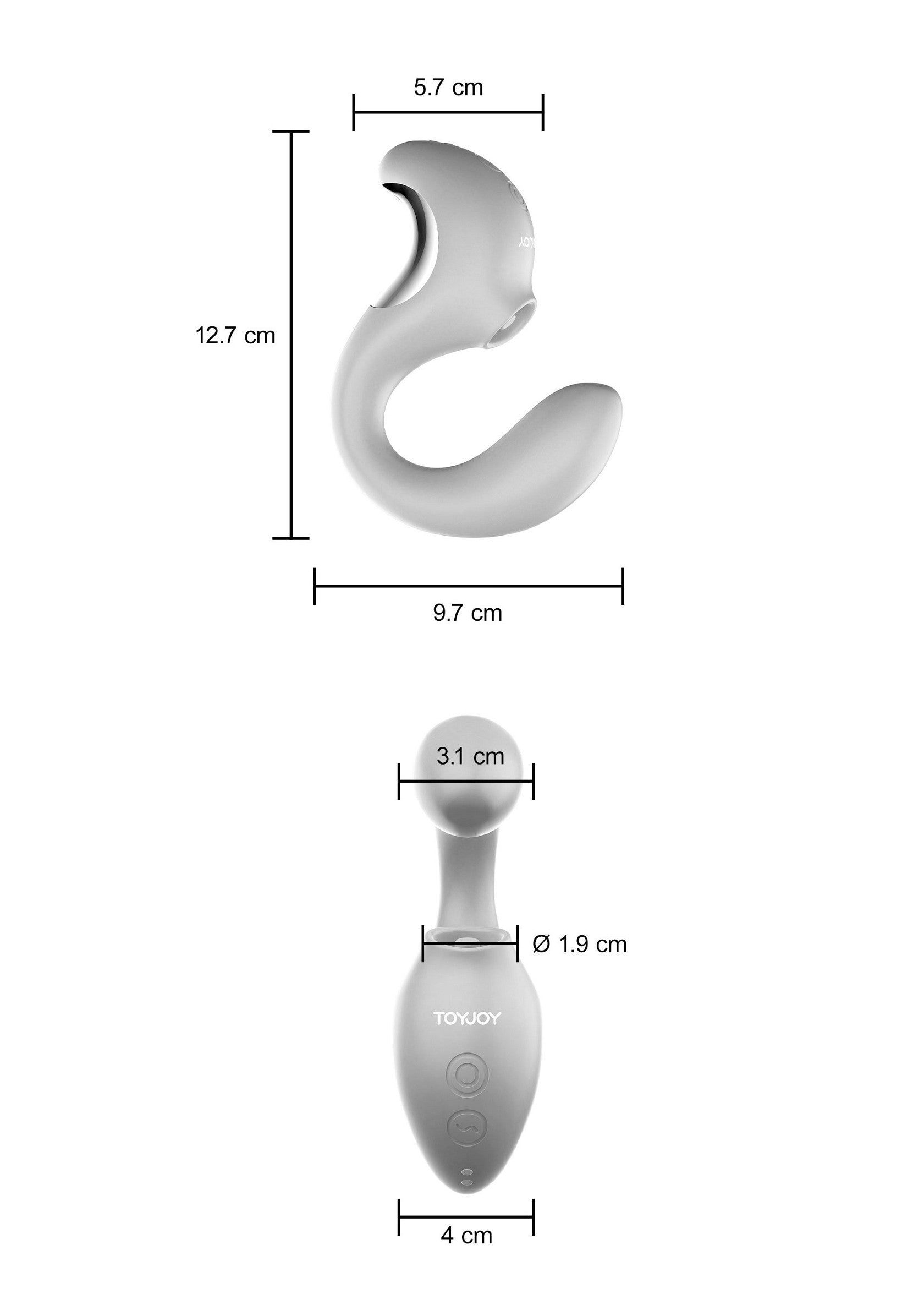 11021 toyjoy urban twist clitoral vibrator