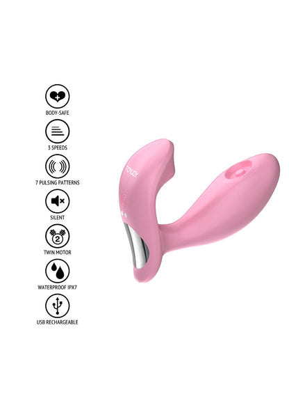 11022 toyjoy urban flamingo pulsating g spot vibrator