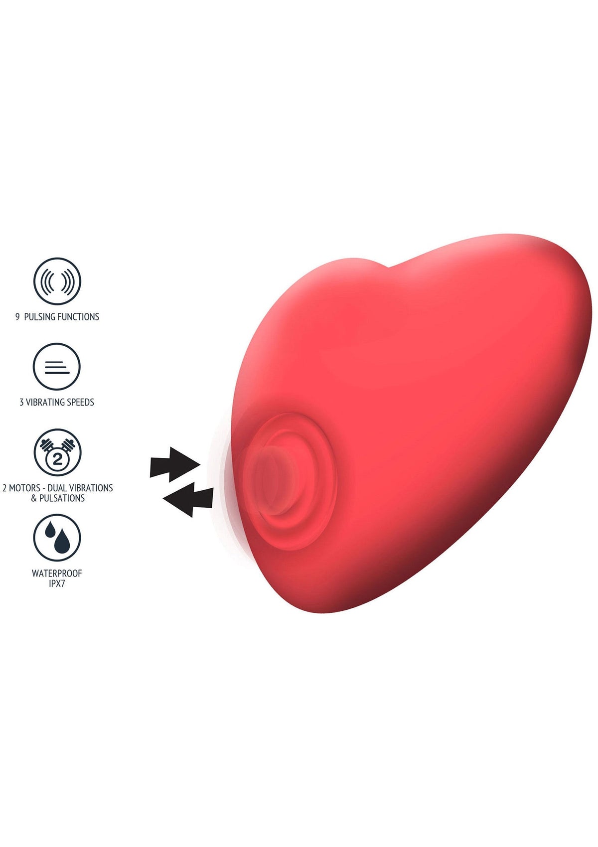 11097 xocoon heartbeat pulsating stimulator
