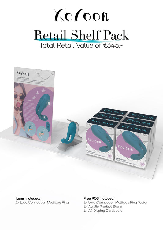 Retail Shelf Pack: Xocoon Love Connection Couples Ring