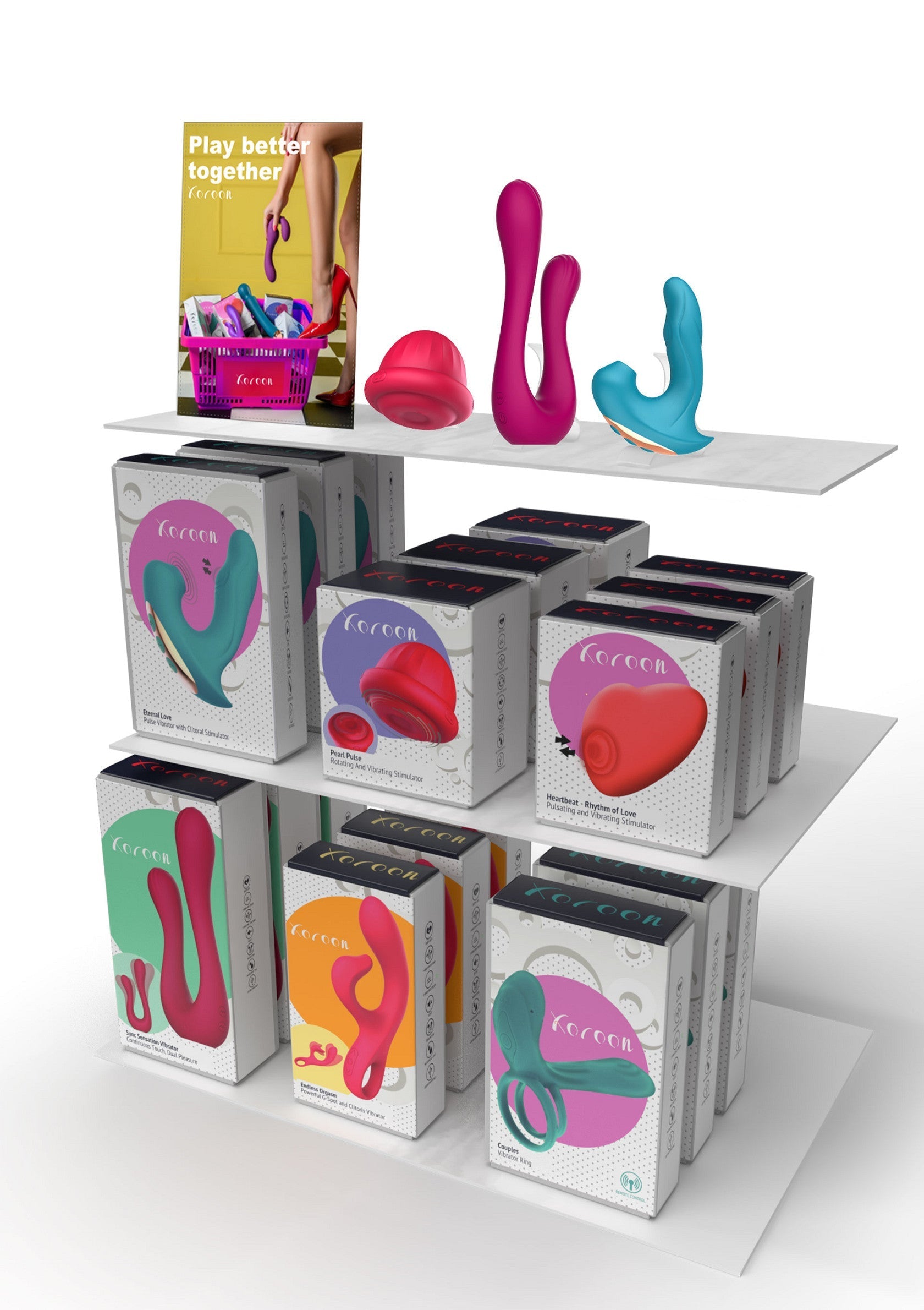 11136t xocoon xocoon set 2 shelf pack