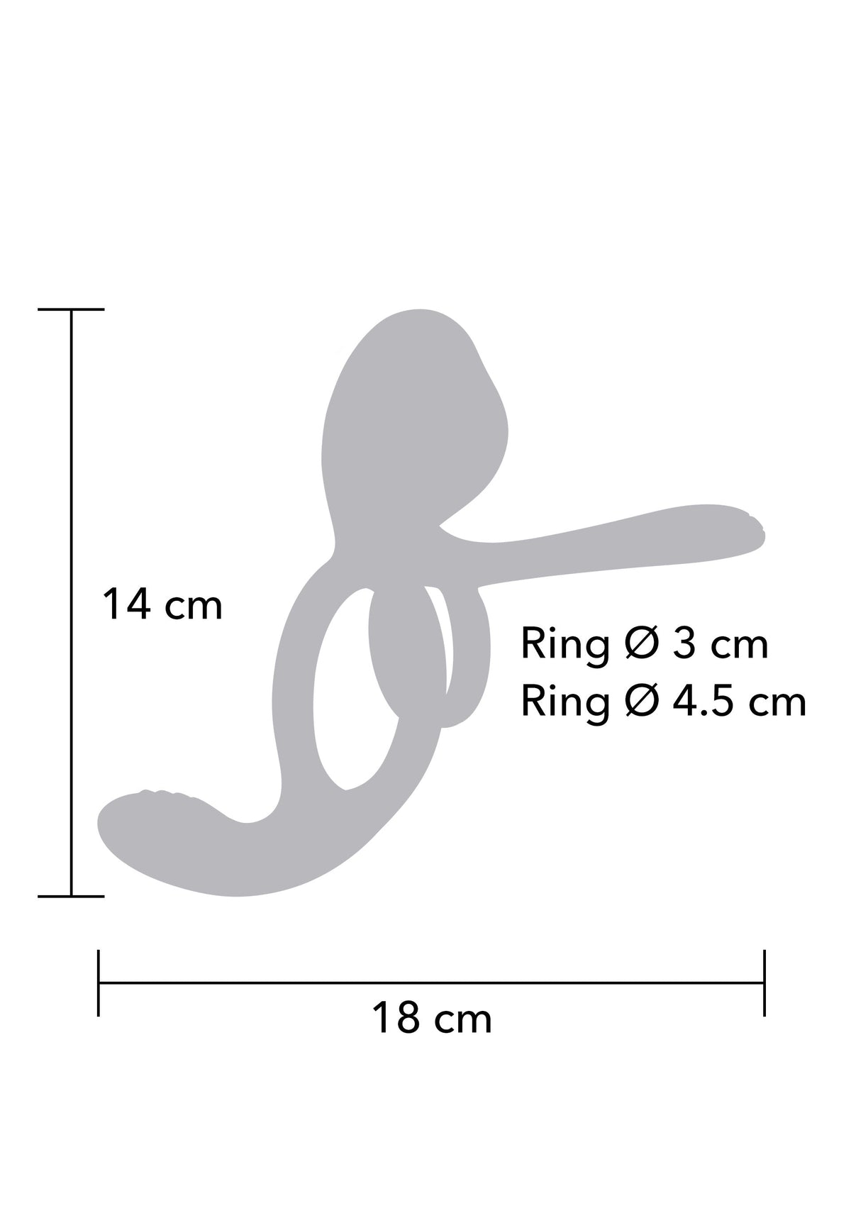 Dualdrive Couples Slimline Vibrator Ring