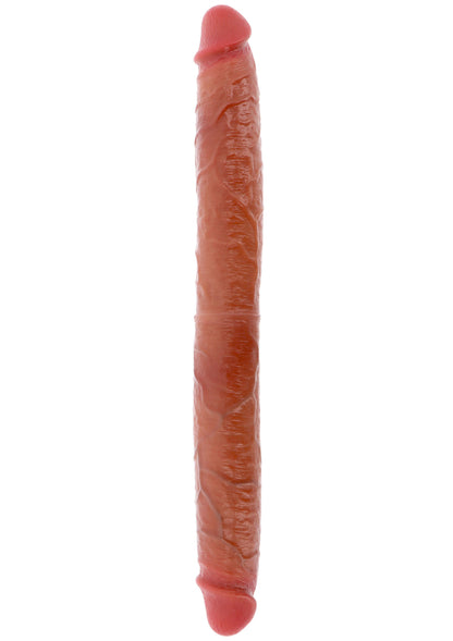 11208 toyjoy get real foreskin double dong silicone 46cm