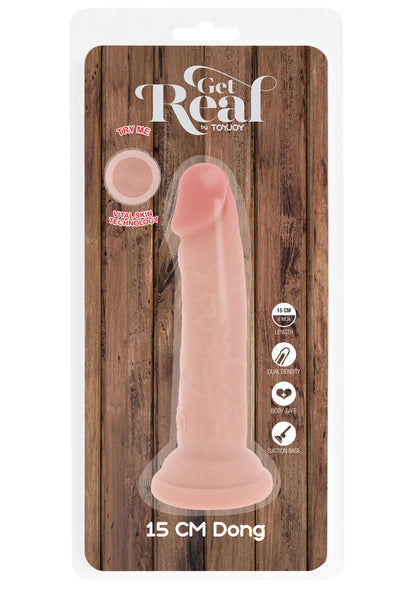 Deluxe Dual Density Dong TPE 15 cm
