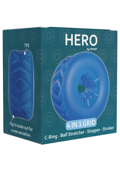 4-in-1 Grid Ring