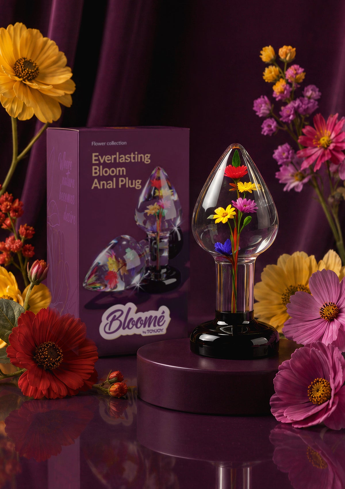 Everlasting Bloom Anal Plug Medium