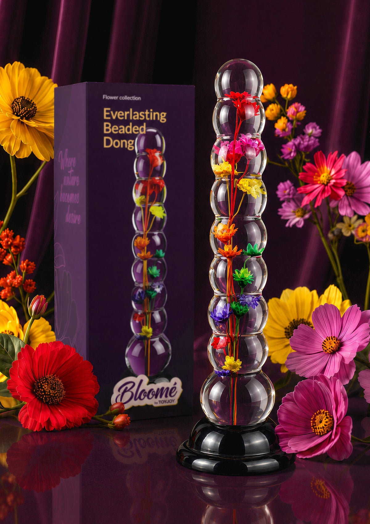Everlasting Bloom Beaded Dong