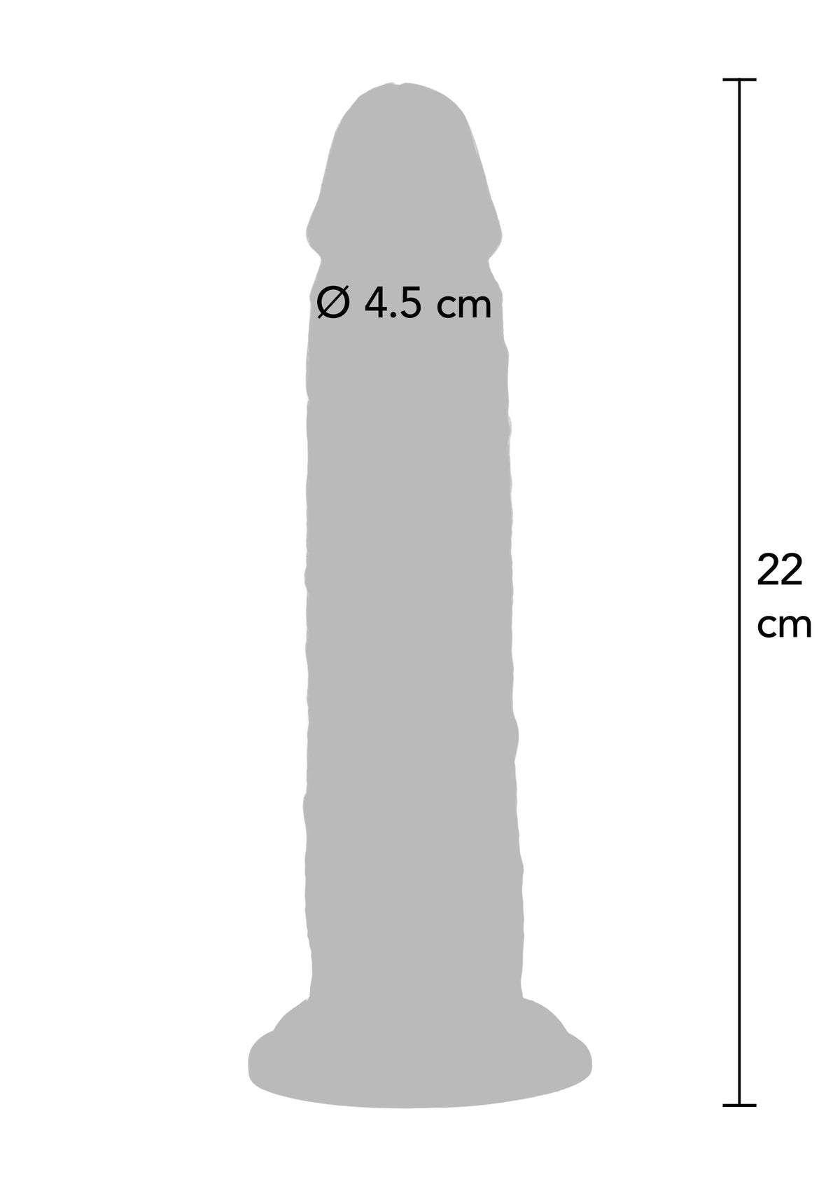 Foreskin Squirting Dong 22.5 cm