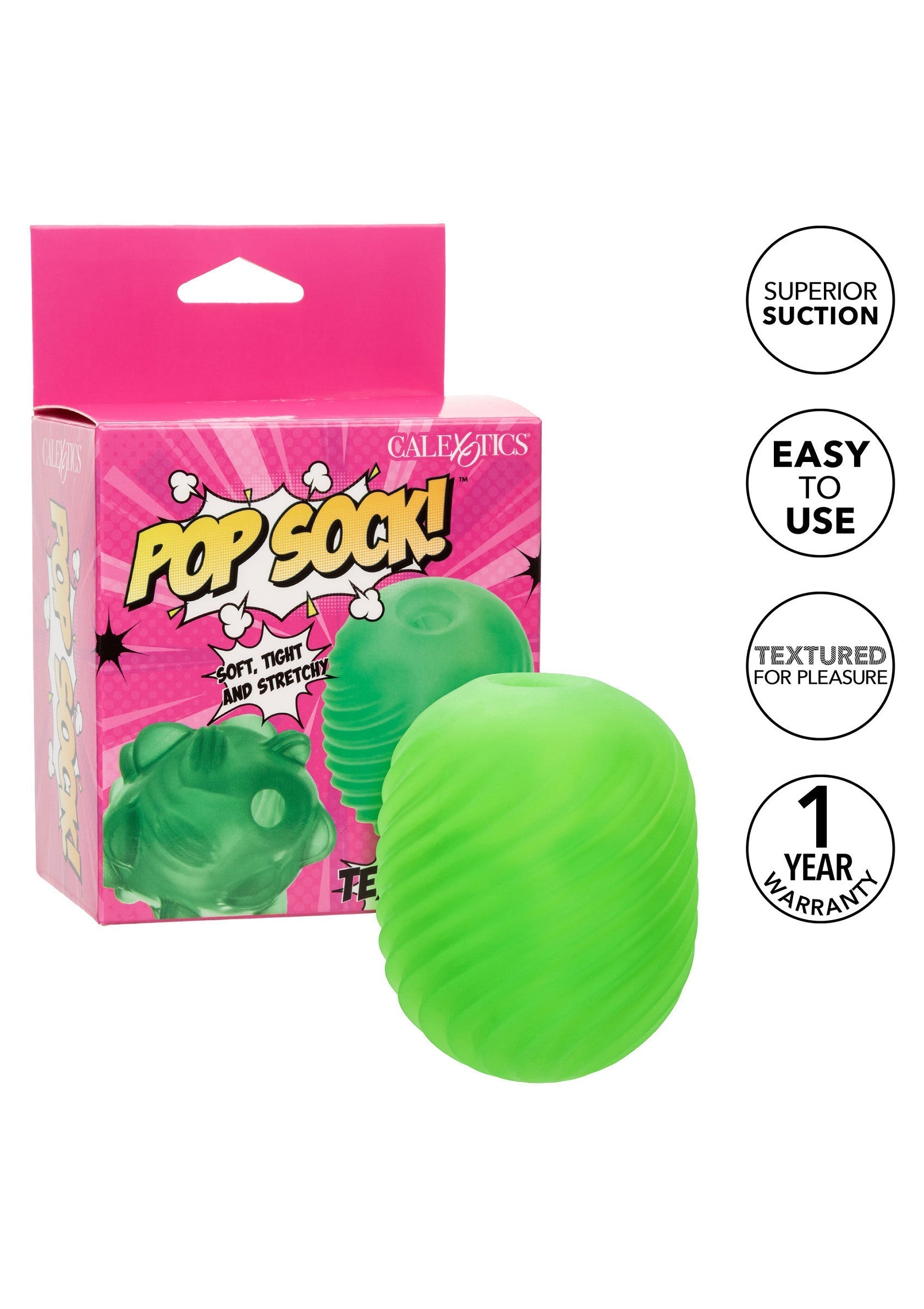 11956 calexotics pop sock pop sock textured