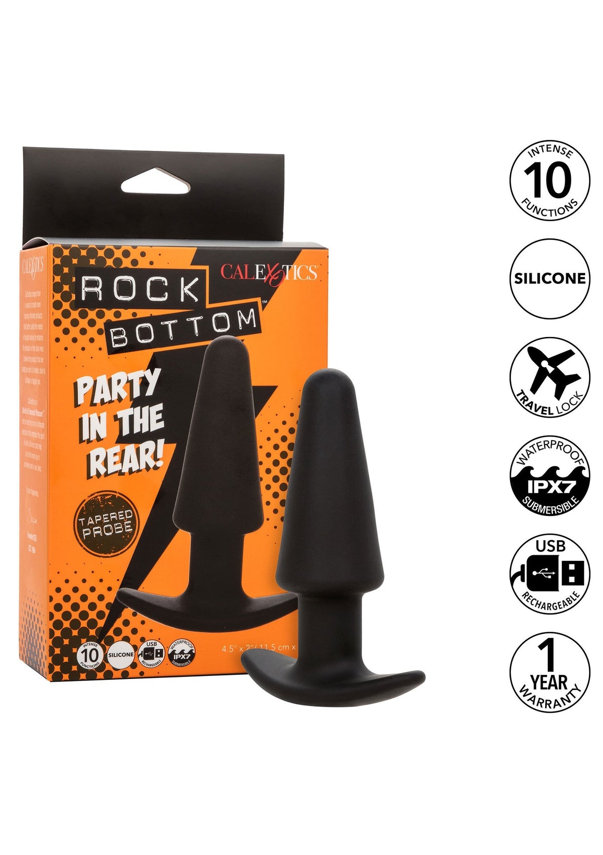 11968 calexotics rock bottom rock bottom tapered probe