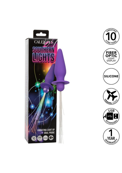 11975 calexotics southern lights vibrating light up anal probe