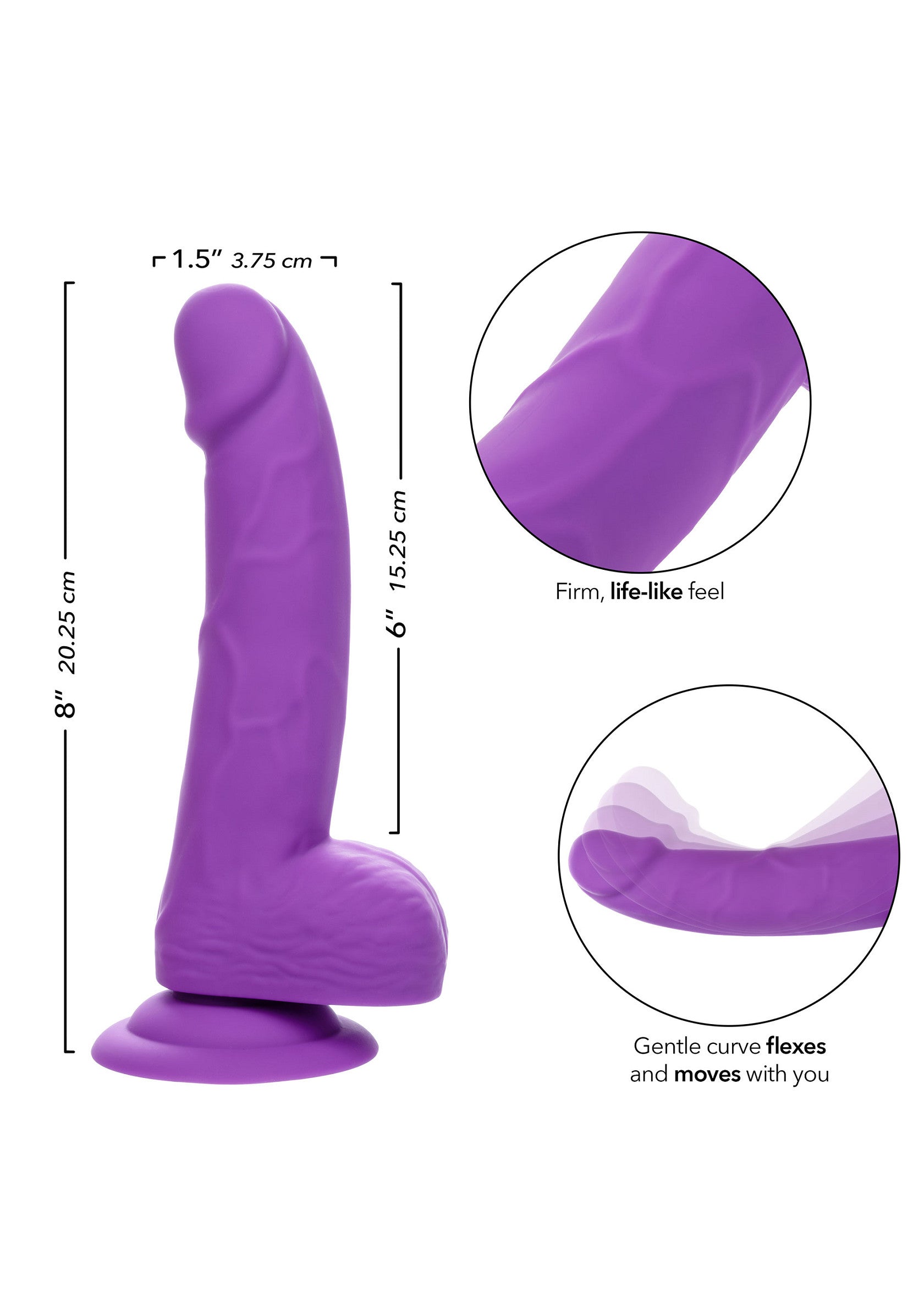 11983 calexotics stud neon silicone studs 6 inch