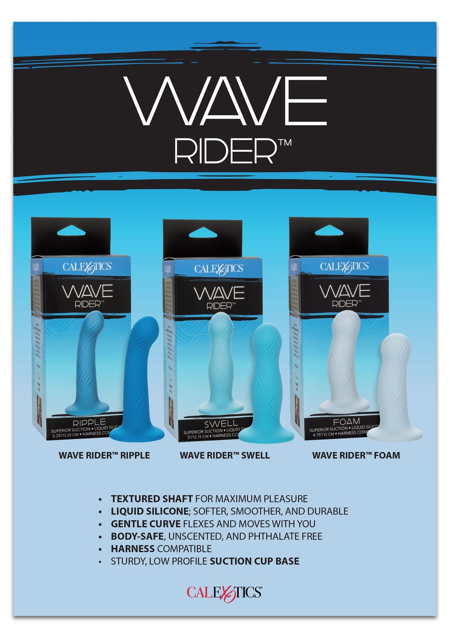 11993t calexotics wave rider calex wave rider shelf pack
