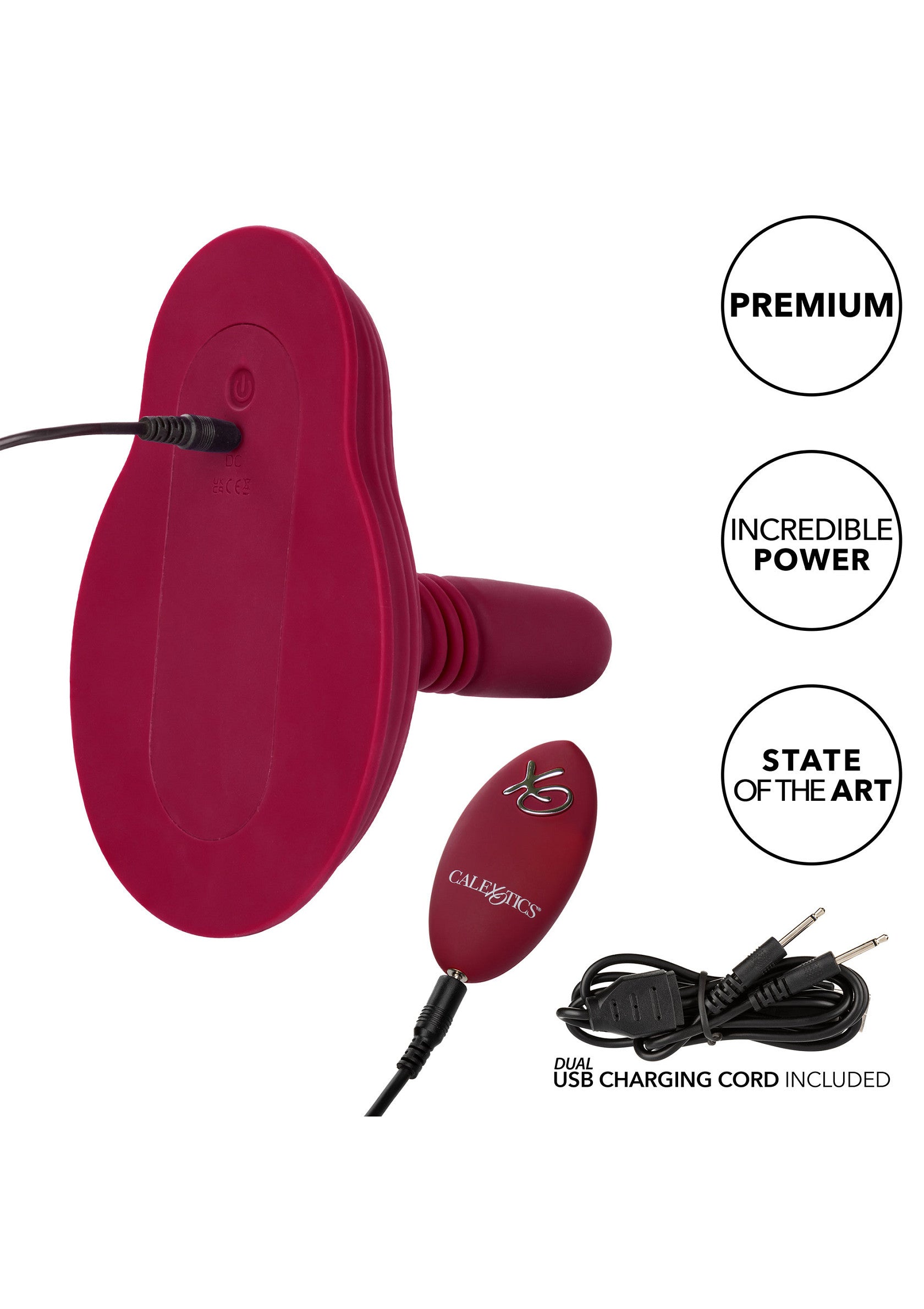 12008 calexotics remote controlled vibes dual rider thrust and grind