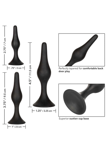 12028 calexotics anal silicone anal starter kit