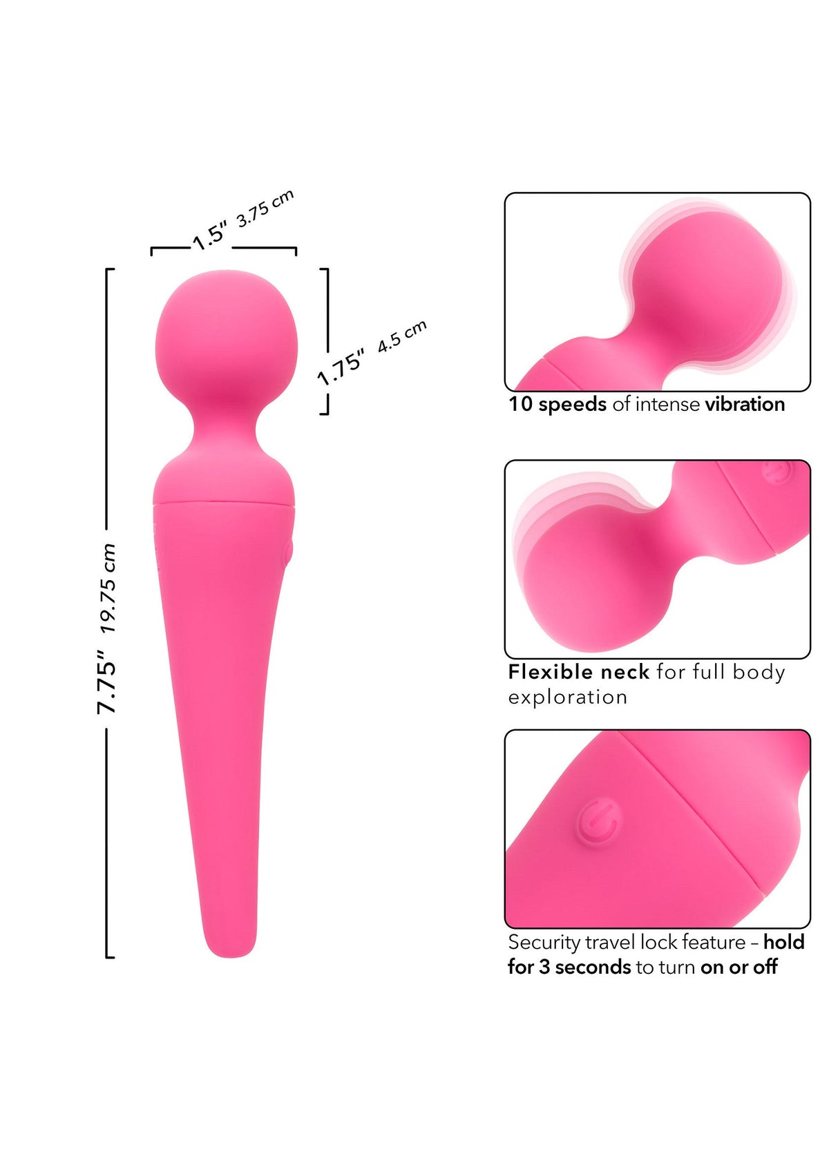 12043 calexotics couture collection couture collection body wand