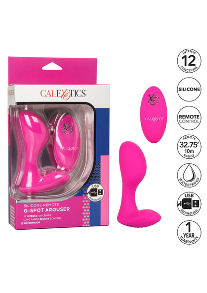 12048 calexotics remote controlled vibes silicone remote g spot arouser