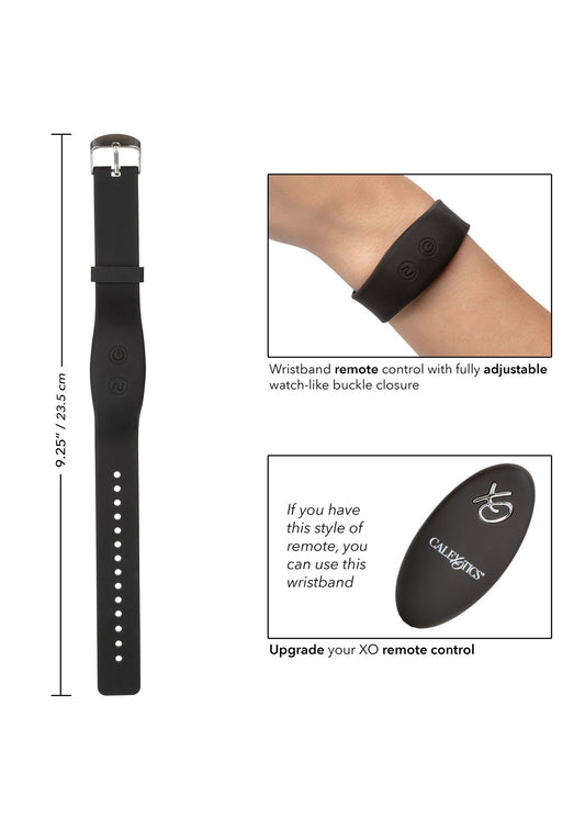 12056 calexotics remote controlled vibes wristband remote accessory