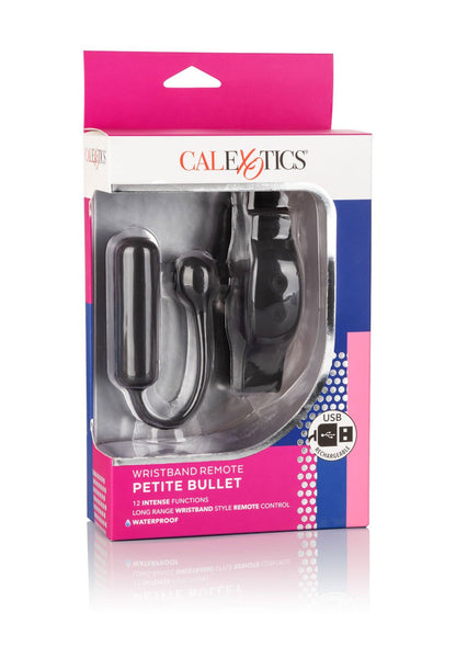 12057 calexotics remote controlled vibes wristband remote petite bullet