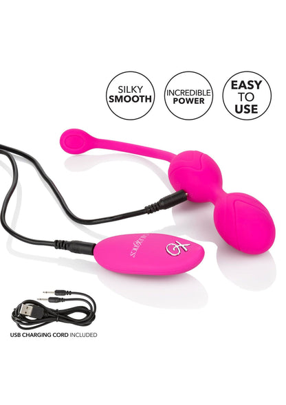 12058 calexotics remote controlled vibes remote dual motor kegel system