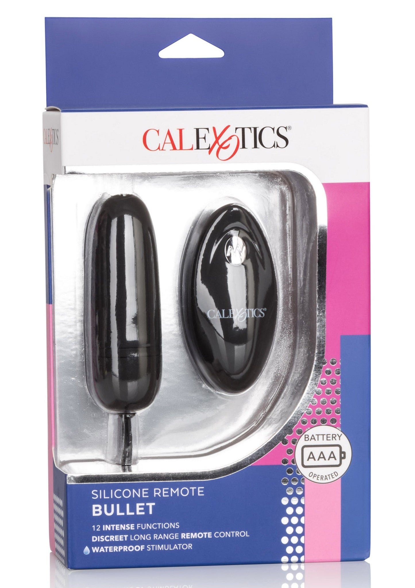 12060 calexotics remote controlled vibes silicone remote bullet